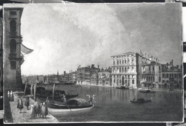 Sotheby's — Marieschi Michele - sec. XVIII - Veduta di Venezia con il Canal Grande a Ca' Corner della Regina — insieme